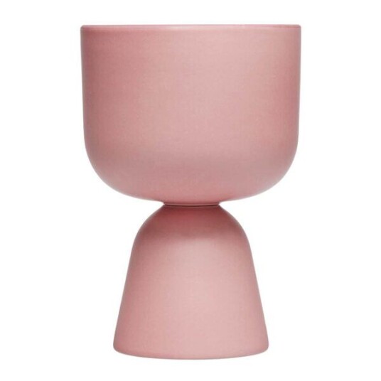 iittala Nappula blomsterpotte 19x12,5 cm matt rose iittala Nappula blomsterpotte 19x12,5 cm matt rose