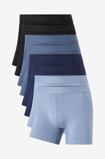 Ellos Collection Boksershorts 8 pakning Blå