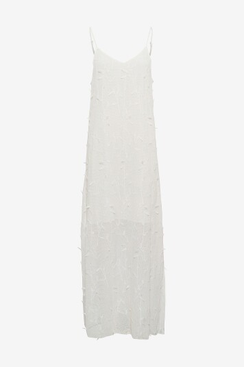 Karen By Simonsen Maxikjole kbVillemin Dress Hvit Karen By Simonsen Maxikjole kbVillemin Dress Hvit