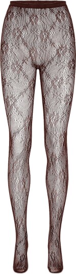 SUI AVA Lace Tights // 20D BROWN One Size SUI AVA Lace Tights // 20D BROWN One Size