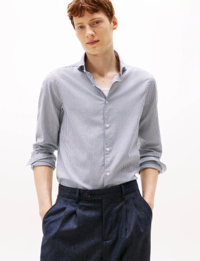 Tommy Hilfiger Dc Royal Oxford Ithaca Shirt Blue XL Tommy Hilfiger Dc Royal Oxford Ithaca Shirt Blue XL