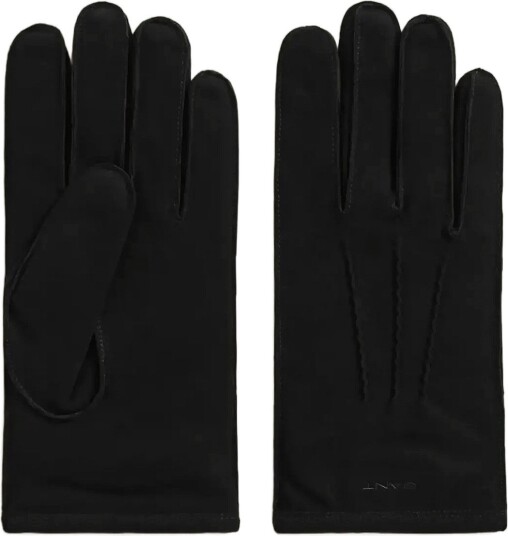 Gant Cashmere Lined Suede Gloves Black M