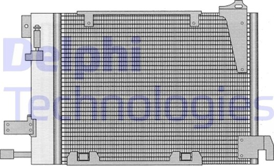 Kondensator, klimaanlegg DELPHI TSP0225221 Kondensator, klimaanlegg DELPHI TSP0225221