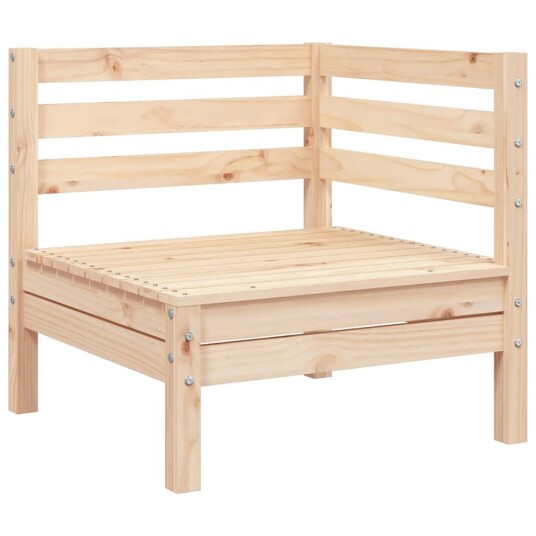 Hagesofa 3-seters heltre furu 838026