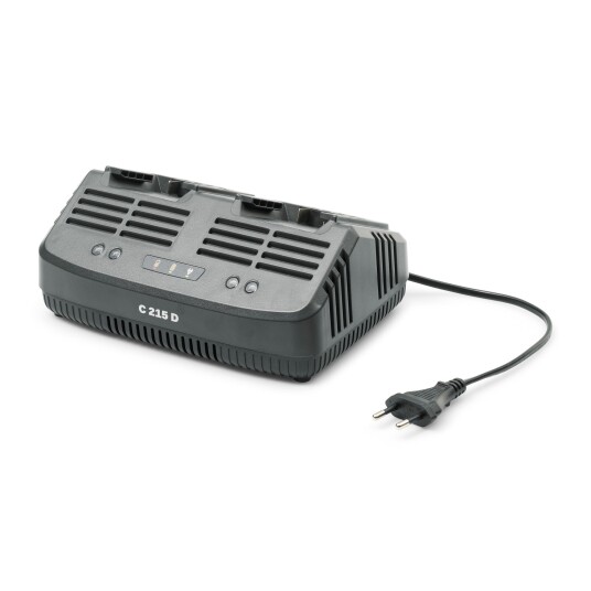 Stiga C 215 D Dubbelladdare 20V 2.0A Stiga C 215 D Dubbelladdare 20V 2.0A
