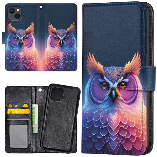 Apple iPhone 14 - Lommebok Deksel Ugle