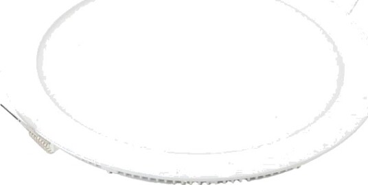 V-Tac 18W Led Innfelt Panel Hvit 2700K Med Strømforsyning