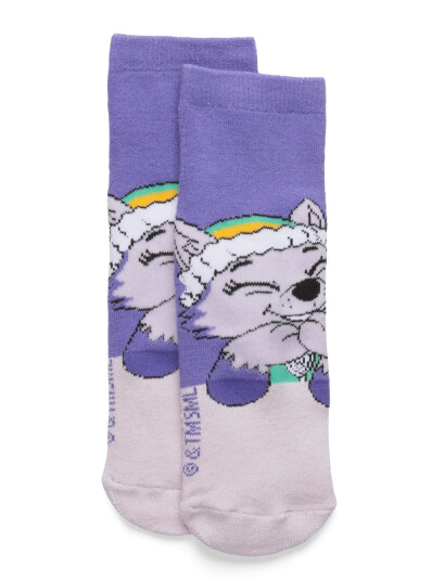 Paw Patrol Socks - Purple - 31/34