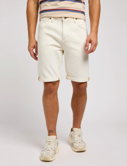 Lee Jeans 5 Pocket Short - Cream - 29