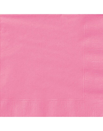 Unique 20 stk Rosa Servietter 33x33 cm 90332