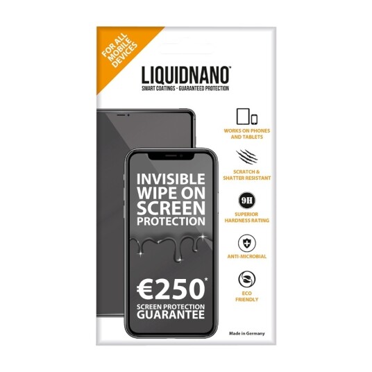 LIQUIDNANO ULTIMATE UNIVERSAL FLYTENDE SKJERMBESKYTTELSE
