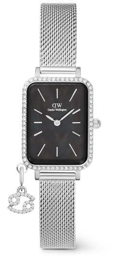 Daniel Wellington DW Watch Quadro Crystal Zodiac Sterling 20x26mm Silver Daniel Wellington DW Watch Quadro Crystal Zodiac Sterling 20x26mm Silver