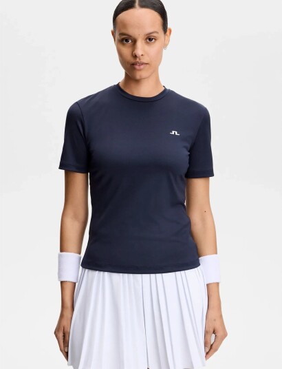 J. Lindeberg Ada T Shirt Navy L J. Lindeberg Ada T Shirt Navy L