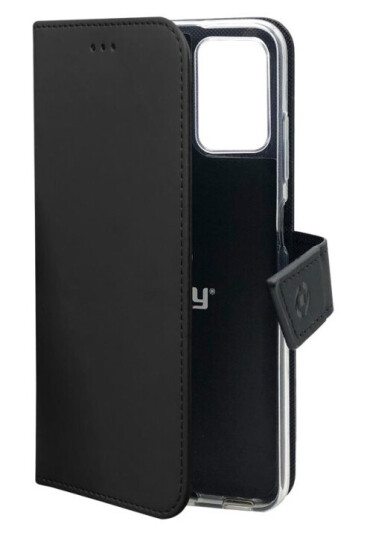Celly Wally - Lommebok For Mobiltelefon - Fauxlær - Svart - For Apple Iphone 14 Pro Max Celly Wally - Lommebok For Mobiltelefon - Fauxlær - Svart - For Apple Iphone 14 Pro Max