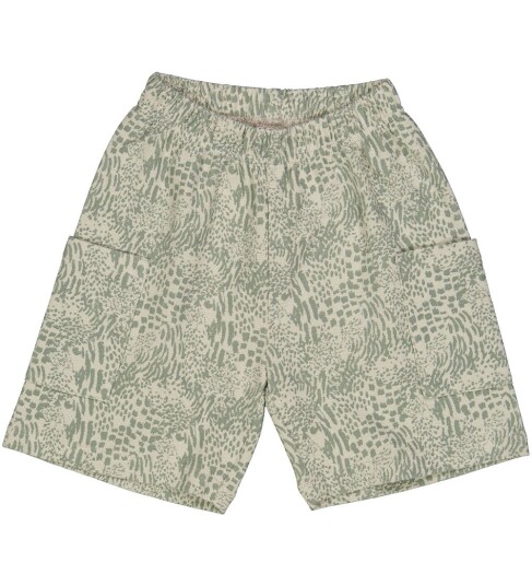 Müsli Soft Green/ Poetry Green Leopard Cargo Shorts 110