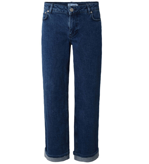 Hound Jeans Bredt brettet Dark Blue Brukt 11 år 146 Jeans Blå