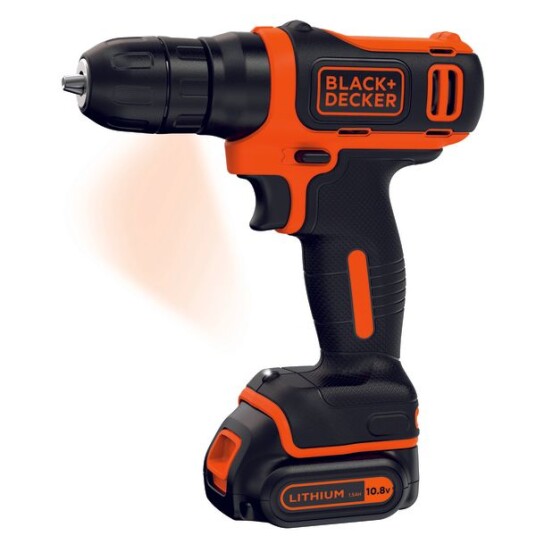 Black & Decker Drill BDCD12 10.8V Li Ion