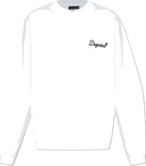 Dsquared2 Herre Gensere & Hettegensere Hvit XL, Dsquared2 Herre Gensere & Hettegensere Hvit XL,