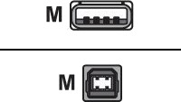 Sharkoon Usb Kabel Usb Type B Hann Til Usb Hann Usb 2.0 0.5 M Grå Sharkoon Usb Kabel Usb Type B Hann Til Usb Hann Usb 2.0 0.5 M Grå
