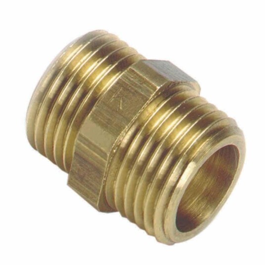 Isiflo Messing Ansatsnippel 1 1/4"