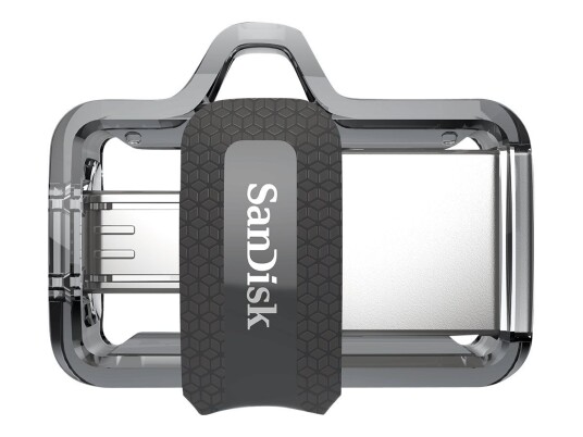 SanDisk Ultra Dual M3.0 - USB-flashstasjon - 256 GB SanDisk Ultra Dual M3.0 - USB-flashstasjon - 256 GB