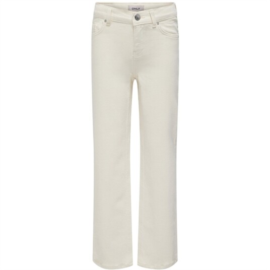 Kids ONLY Ecru Juicy Wide Leg Denim Jeans Noos 146