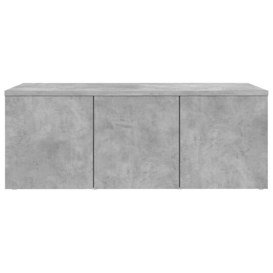 vidaXL TV-benk betonggrå 80x34x30 cm sponplate vidaXL TV-benk betonggrå 80x34x30 cm sponplate
