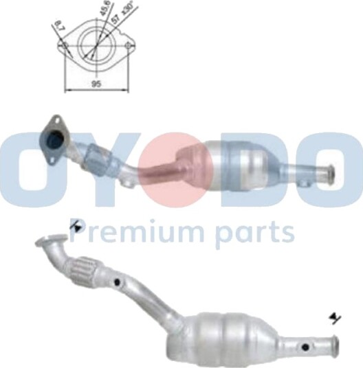 Katalysator Oyodo 10N0014-OYO Katalysator Oyodo 10N0014-OYO