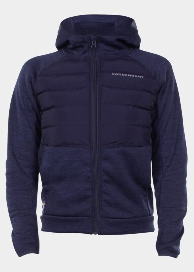 Training Hybrid Jacket Jr Navy Melange/Lt. Grey Melange 130  Jakker