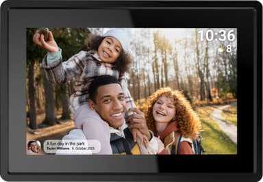Denver PFF-725 7" Digital Fotoramme Svart med Wi-Fi og 8GB Minne