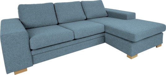 Hjørnesofa HOME4YOU Dagmar lyseblå lys blå