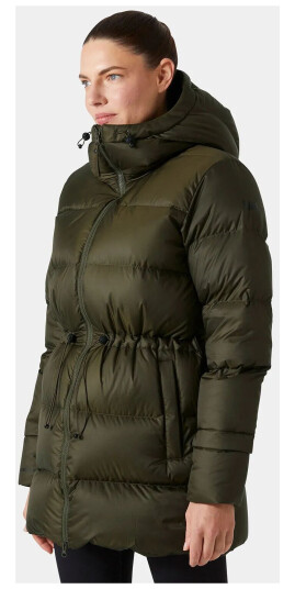 Helly Hansen W Essence Down Parka - Green - XS