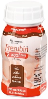 Fresubin 2kcal fib drink sjokolade 4x125ml Fresubin 2kcal fib drink sjokolade 4x125ml