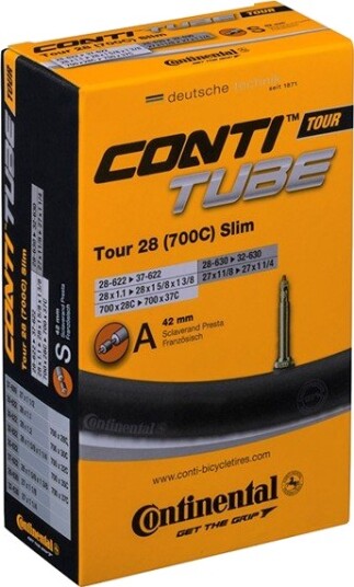 Continental Conti Tour 28'' Slim 42mm Presta slange 28 STD Continental Conti Tour 28'' Slim 42mm Presta slange 28 STD