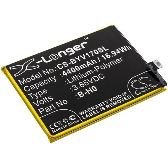 VIVO Batteri (4400 mAh 3.85 V, Sort) passende til VIVO V17 Neo
