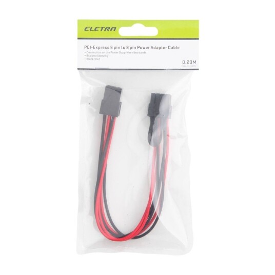 Eletra PCI Express 6-8 bk/rd MP1016-2