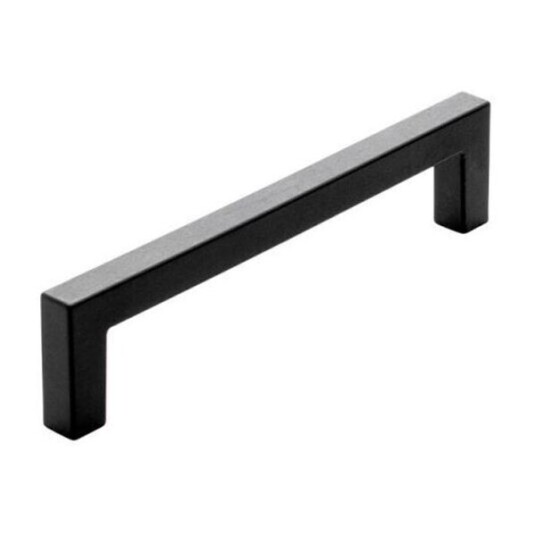 BESLAG DESIGN SQUARE OCEAN 128 MM HÅNDTAK MATT SVART 352055-11