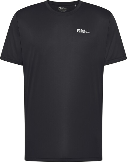 Jack Wolfskin Men"s Tech Tee Phantom S Jack Wolfskin Men"s Tech Tee Phantom S