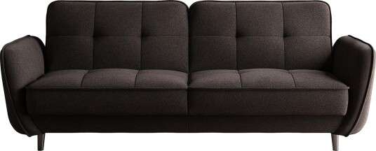 Katsuya Sovesofa 3 seters Mørkebrun