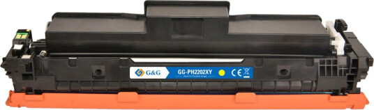 TB Toner 220X Gul Høykapasitet (5.500 sider) erstatter HP W2202X TB Premium toner