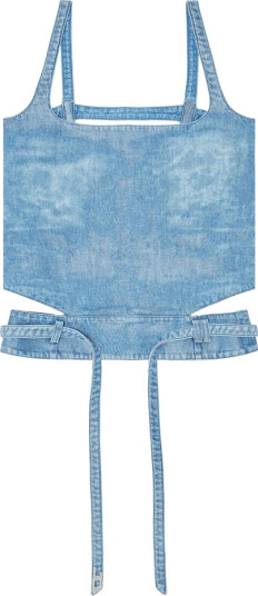 Diesel Dame Topper Blå XS,