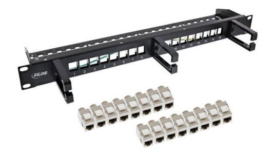 Inline 76822D Sort 1U Case Tyskland