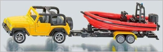 SIKU 1658 Jeep with Boat SIKU 1658 Jeep with Boat