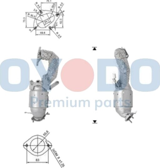 Katalysator Oyodo 10N0127-OYO