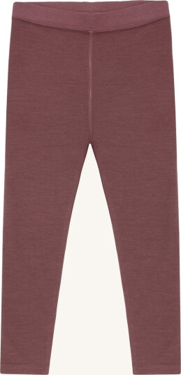 Hust and Claire   Leggings i ull/bambus Old Rose