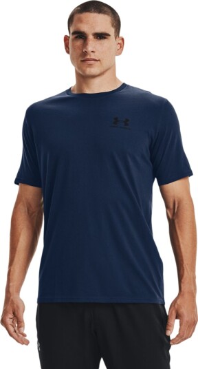 Under Armour Sportstyle LC SS Navy - M