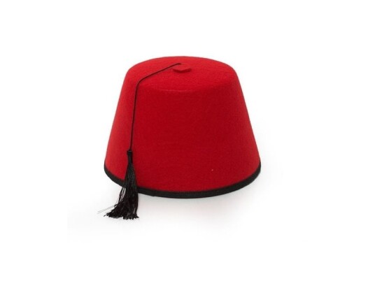 Partychimp Rød Fez Hat Partychimp Rød Fez Hat