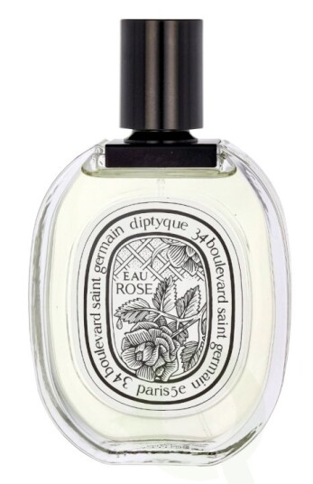 Diptyque Eau Rose 100 ml Eau de Toilette Spray for Dame med Duftnoter av Roser og Mysk