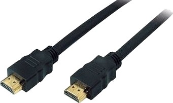 Hdmi Tilkoblingskabel Hdmi A Plugg > Hdmi A Plugg Sort 3,0M