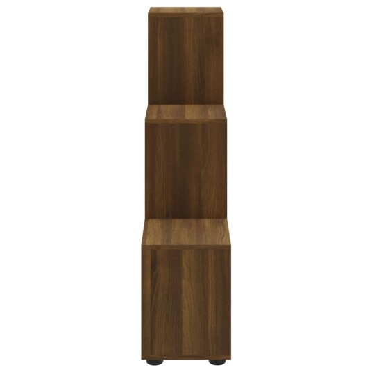 vidaXL Bokhylle brun eik 107 cm konstruert tre vidaXL Bokhylle brun eik 107 cm konstruert tre
